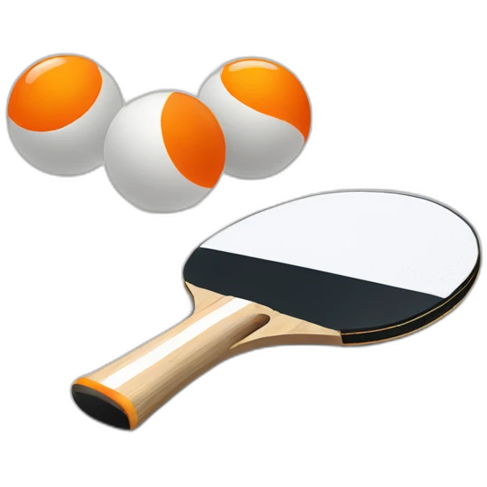Table tennis emoji
