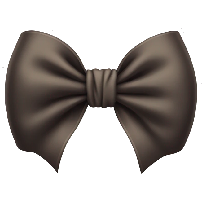 Cute bow emoji