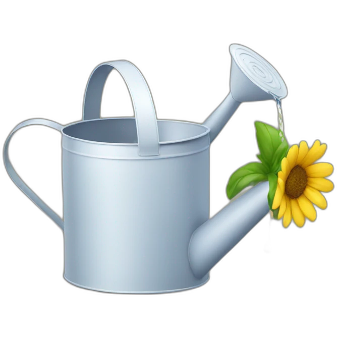 Watering can emoji