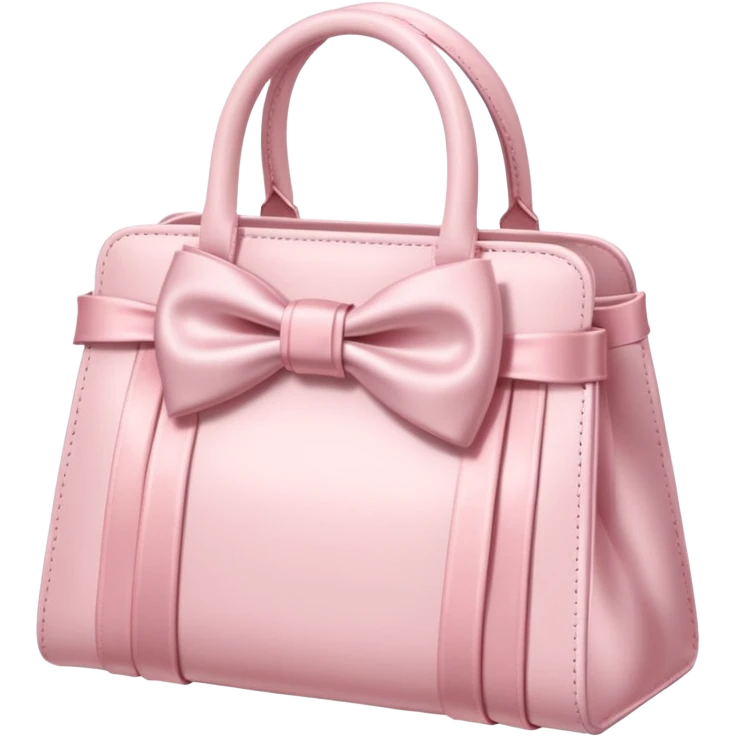 Light Pink Bag With Bow emoji