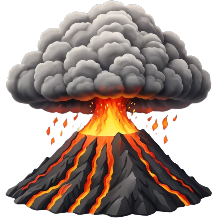 volcano emoji