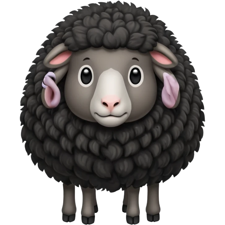 black sheep emoji