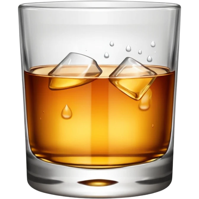Cheers whiskey glasses  emoji