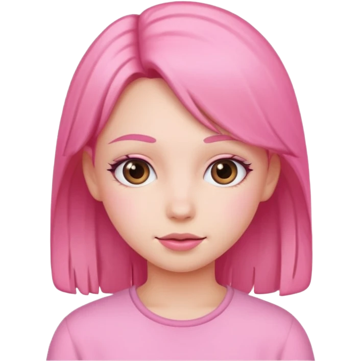 pink girl emoji
