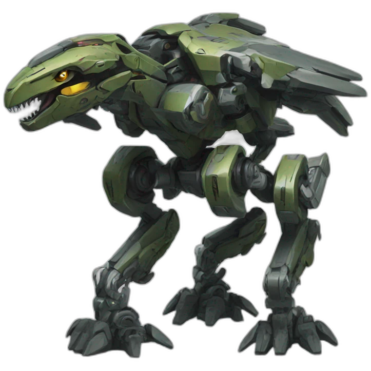 mecha raptors emoji