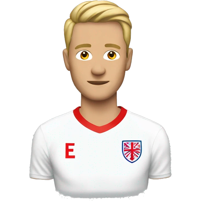 Man with and England euro 96 shirt on emoji