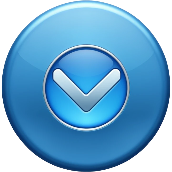 An Instagram blue tick emoji