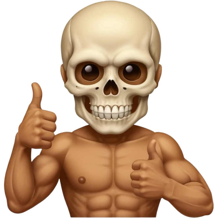 Emogi punisher giving thumbs up emoji