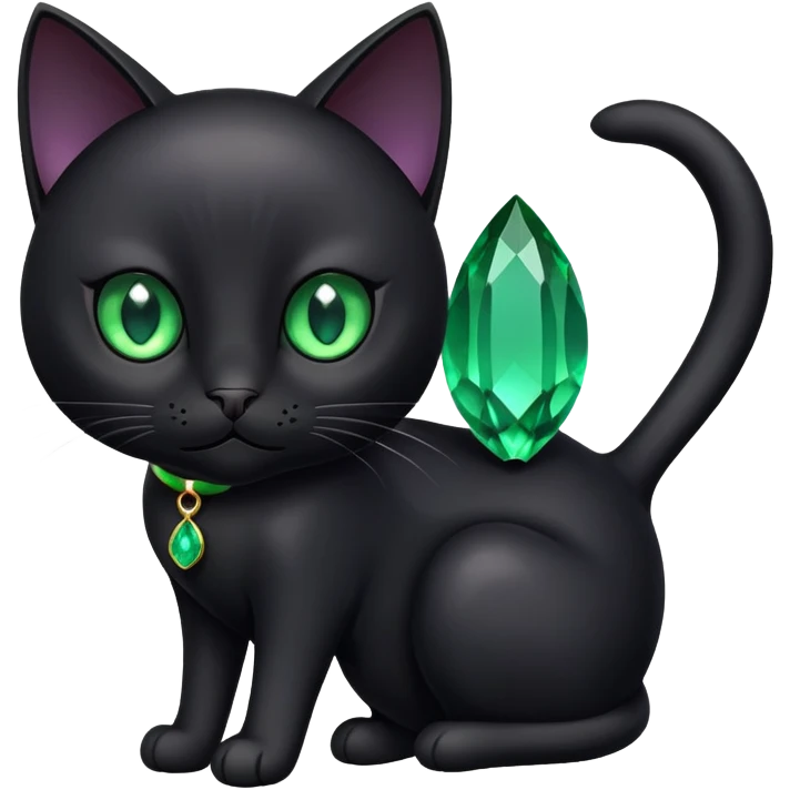 Black cat  emoji