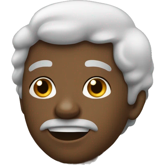 Garcon qui rougit et qui se mordille la lèvre  emoji