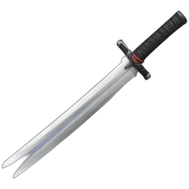 une personne katana emoji