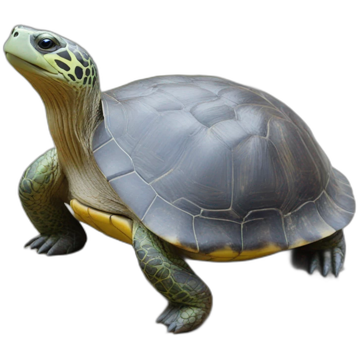 tortue sur loutre emoji