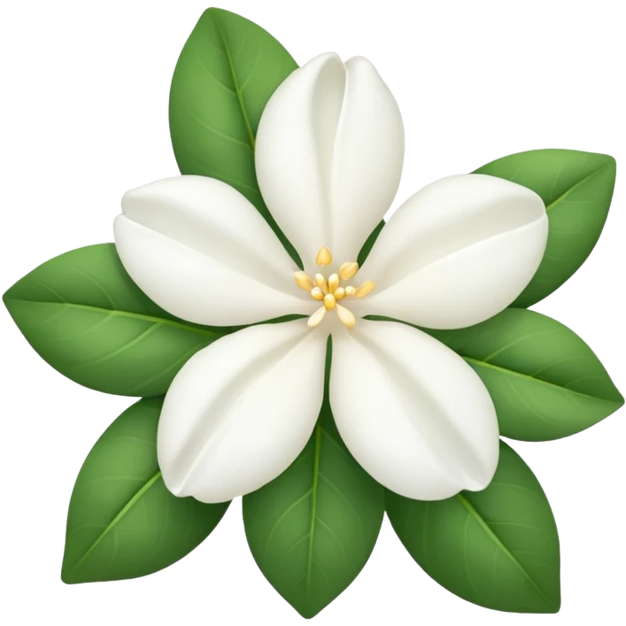 Arabian jasmine flower emoji emoji