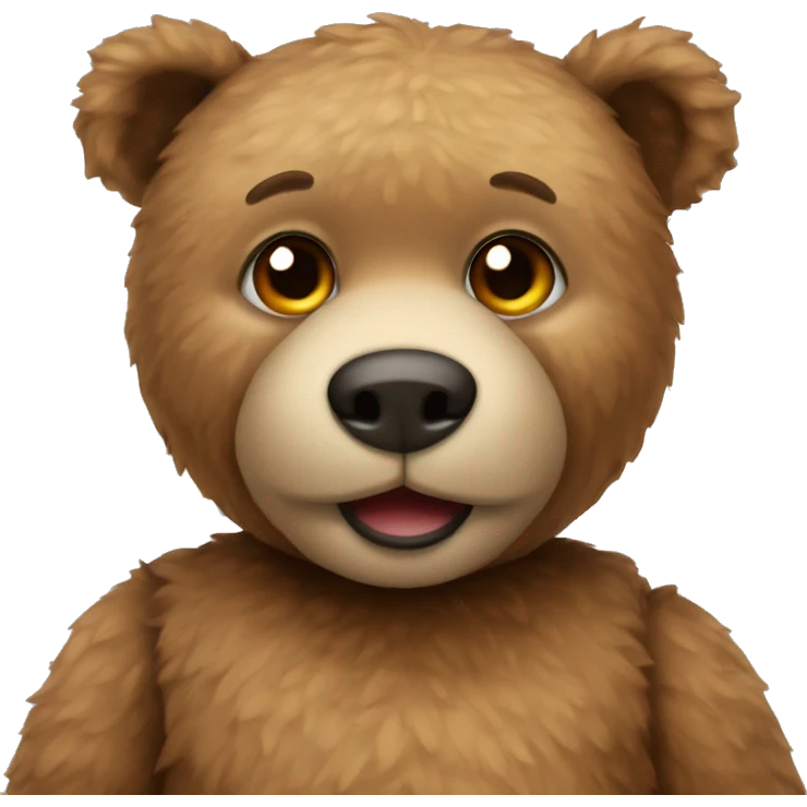 Teddy bear emoji
