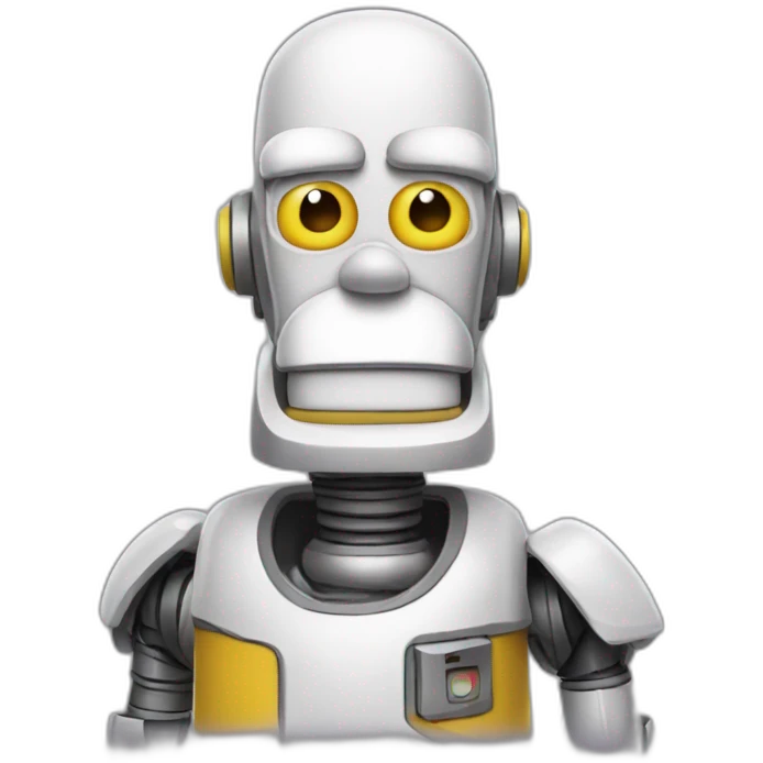 homer robot emoji