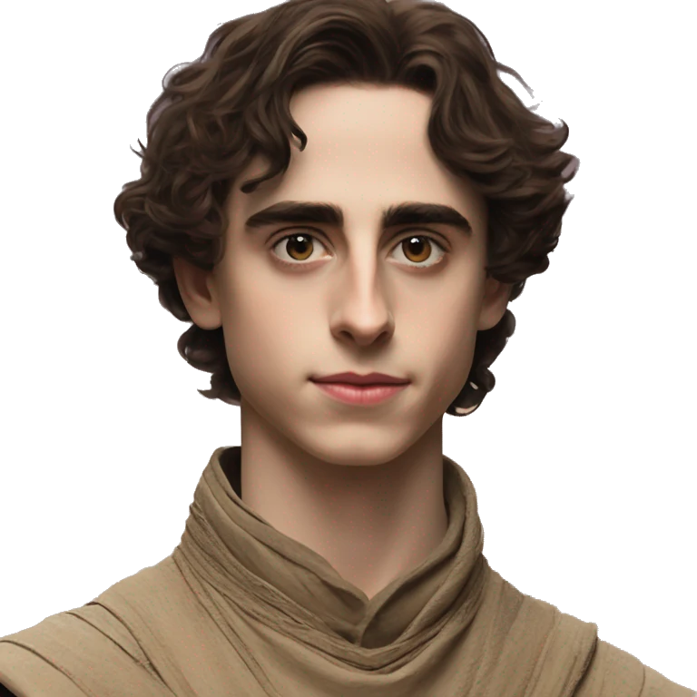 Timothée Chalamet in Dune emoji
