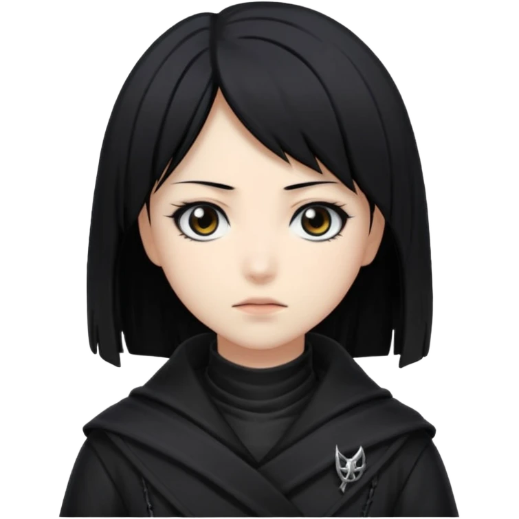 Goth Mikasa emoji
