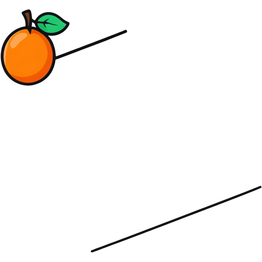tangerine emoji