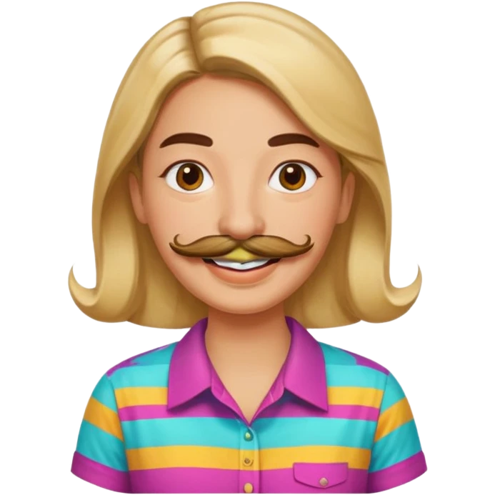 Crear un emoji de el cantante de cuarteto "La mona Jiménez" emoji