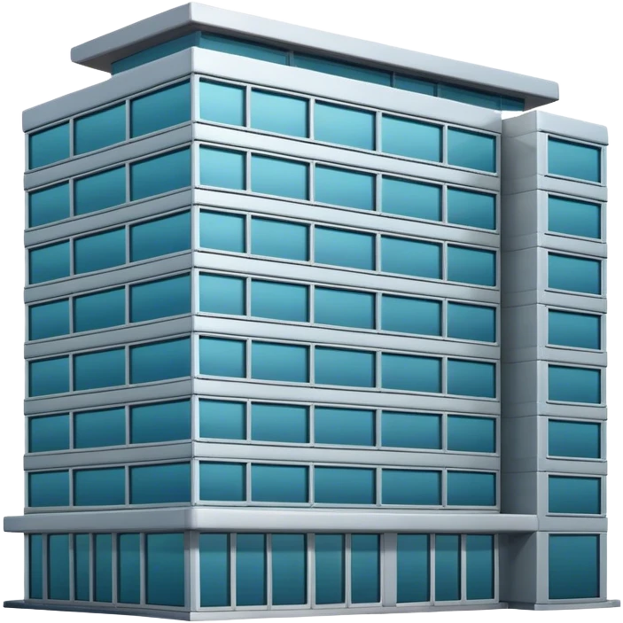 cool programmer office building emoji