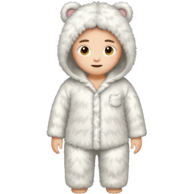 fluffy pijama emoji