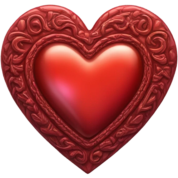 red heart emoji