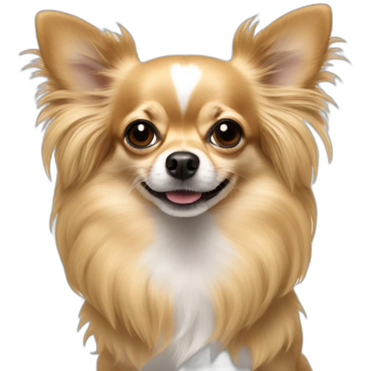 Long hair sand chihuahua in los angeles emoji