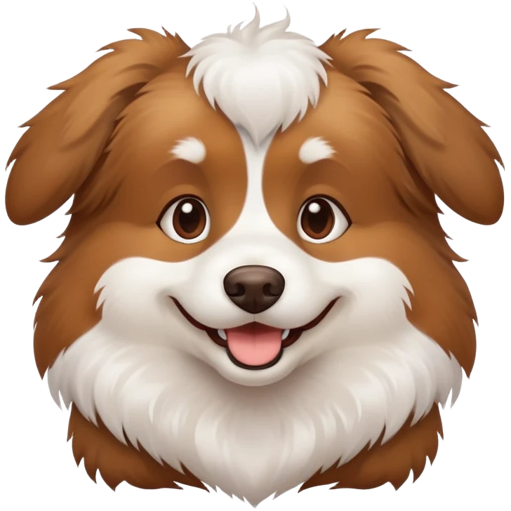 nice friendly dog emoji