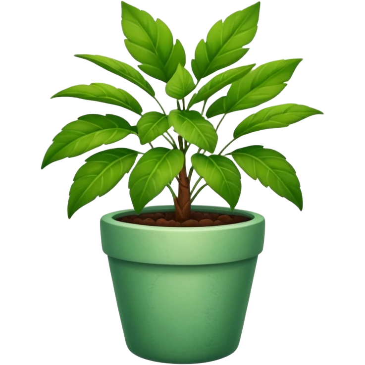 Potted Sidewalk Plant emoji