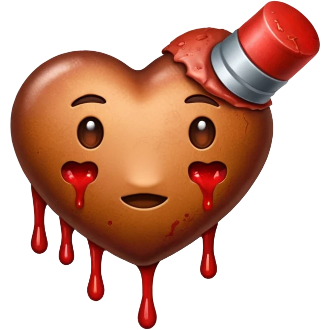 Shaking liver emoji emoji