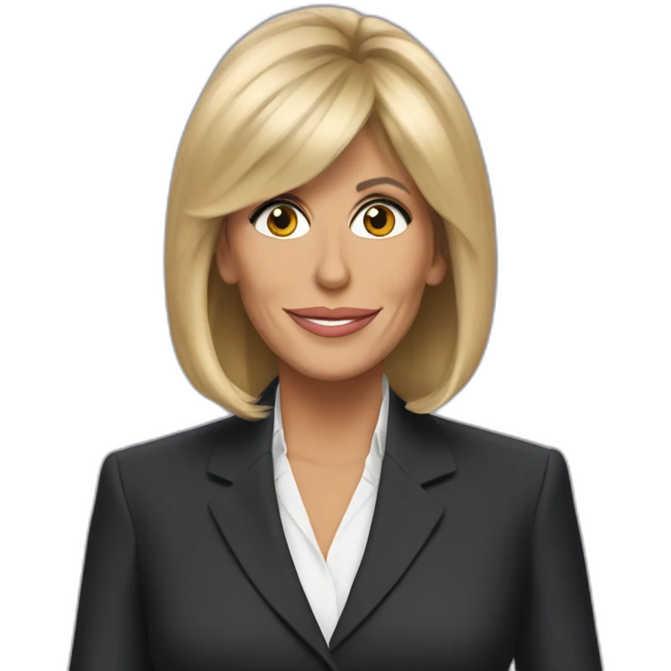 brigitte macron emoji