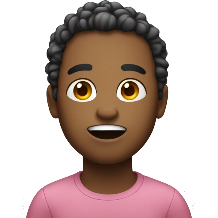 Bubbly face  emoji
