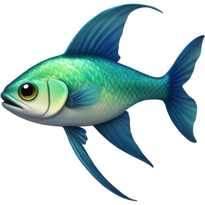 Evolution fish emoji
