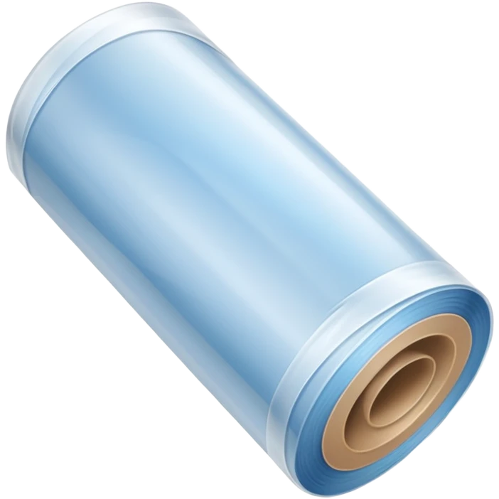 plastic wrap roll thin emoji
