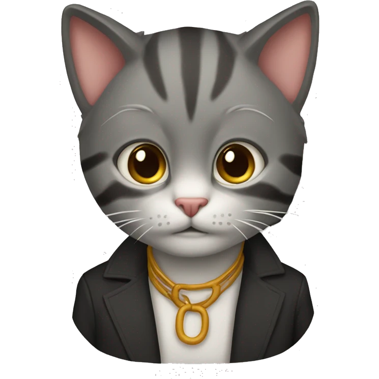 Кошка с очками emoji