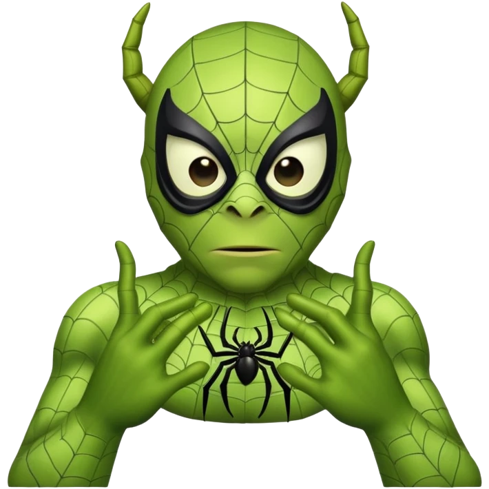 Spider shrek emoji