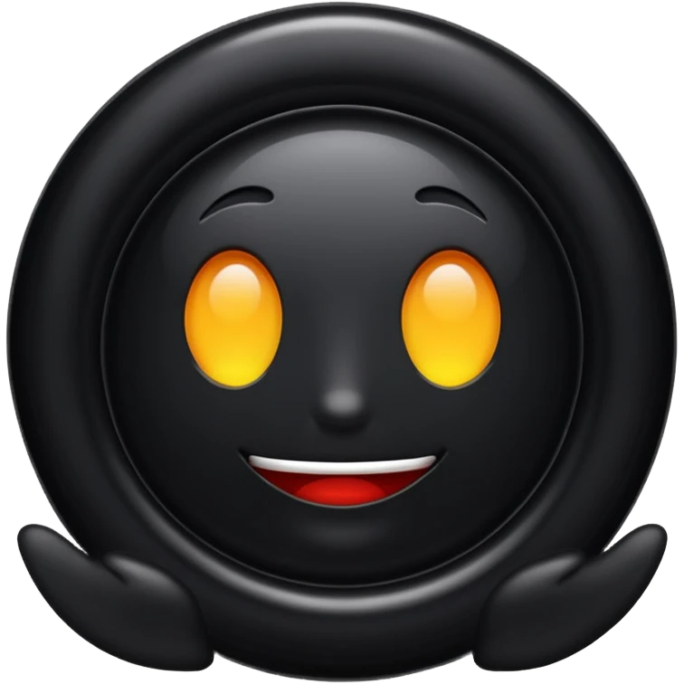 black vinyl emoji