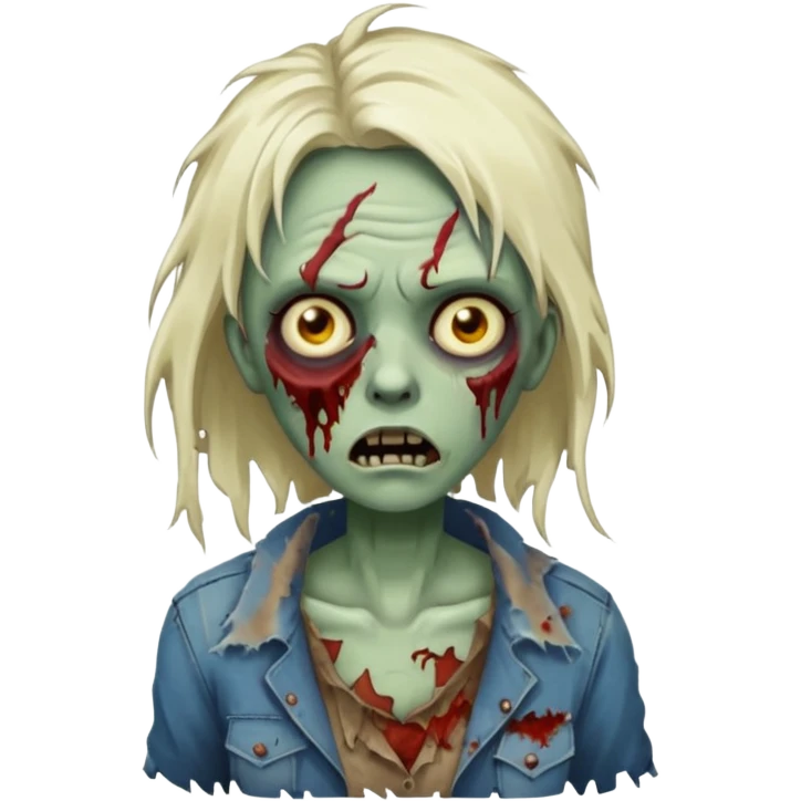 Zombie woman emoji