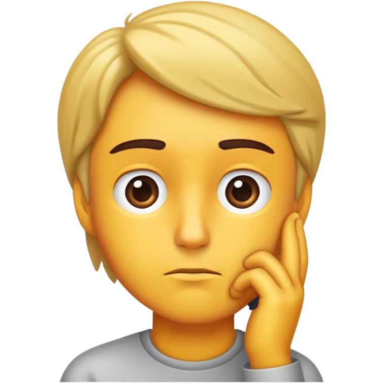 Thinking emoji