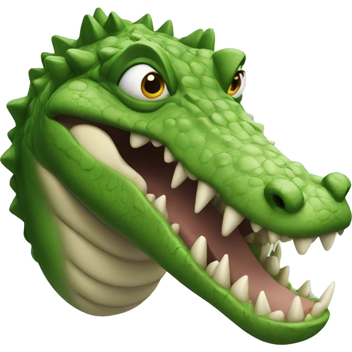 Killer crocodile  emoji