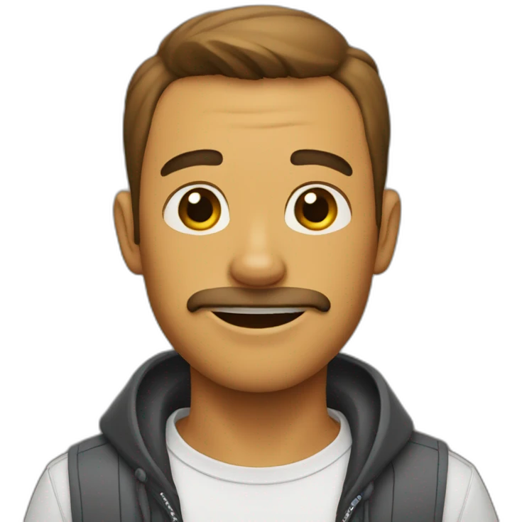 Dog man emoji