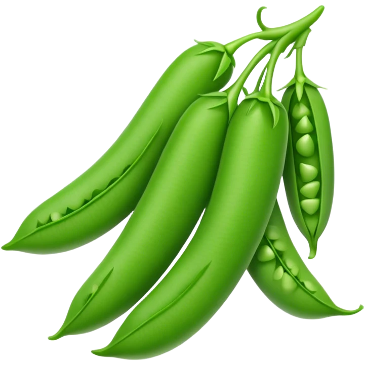 snap pea emoji