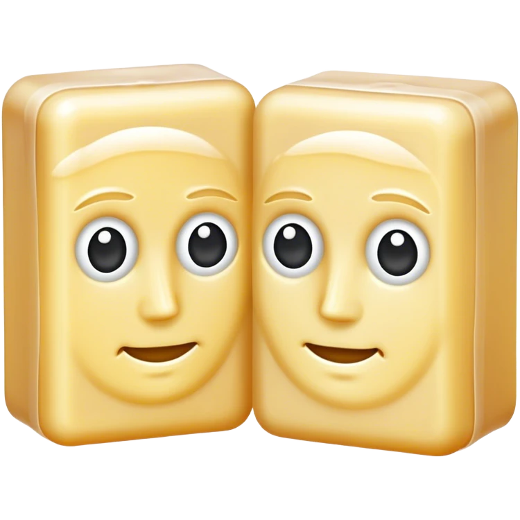 Soap with two faces  emoji