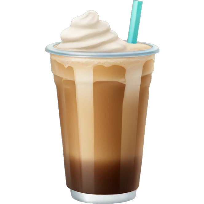 Ice coffee  emoji
