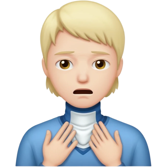 sore throat emoji