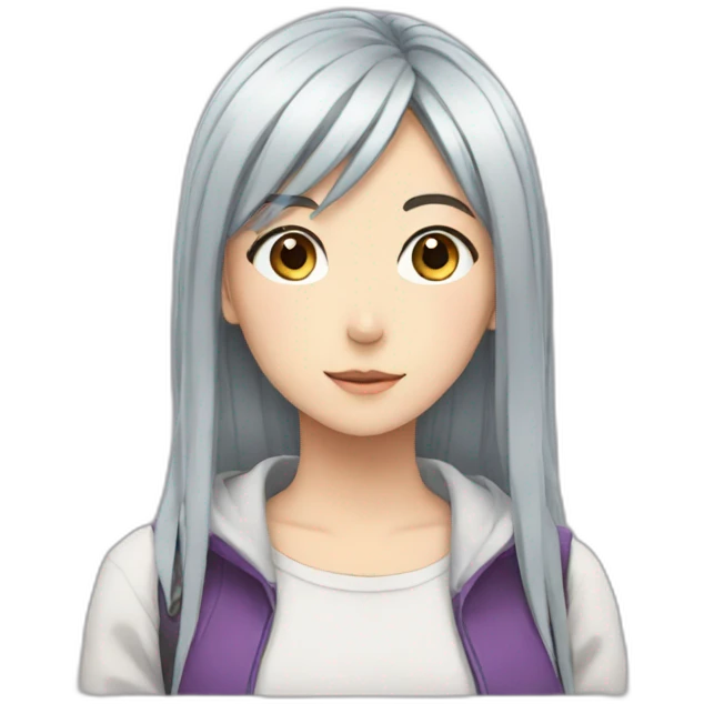 anime girl emoji