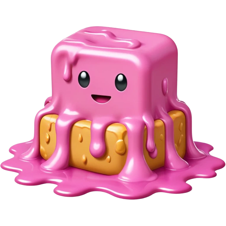 surreal melting SPAM cabdy land landscape emoji