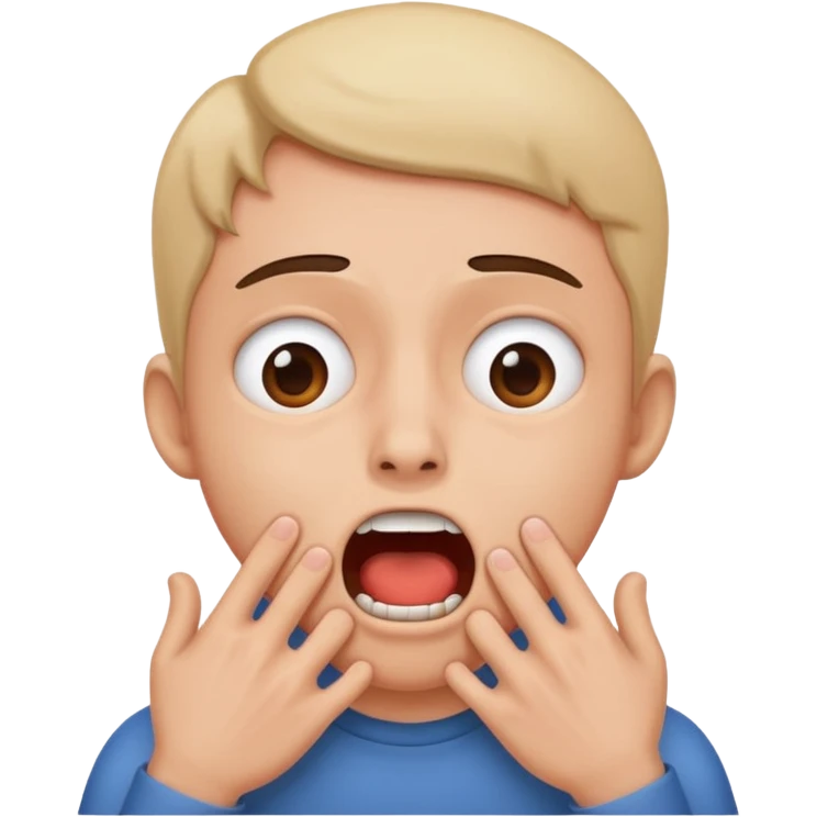 crashout, genuinely tweaking, choking emote emoji