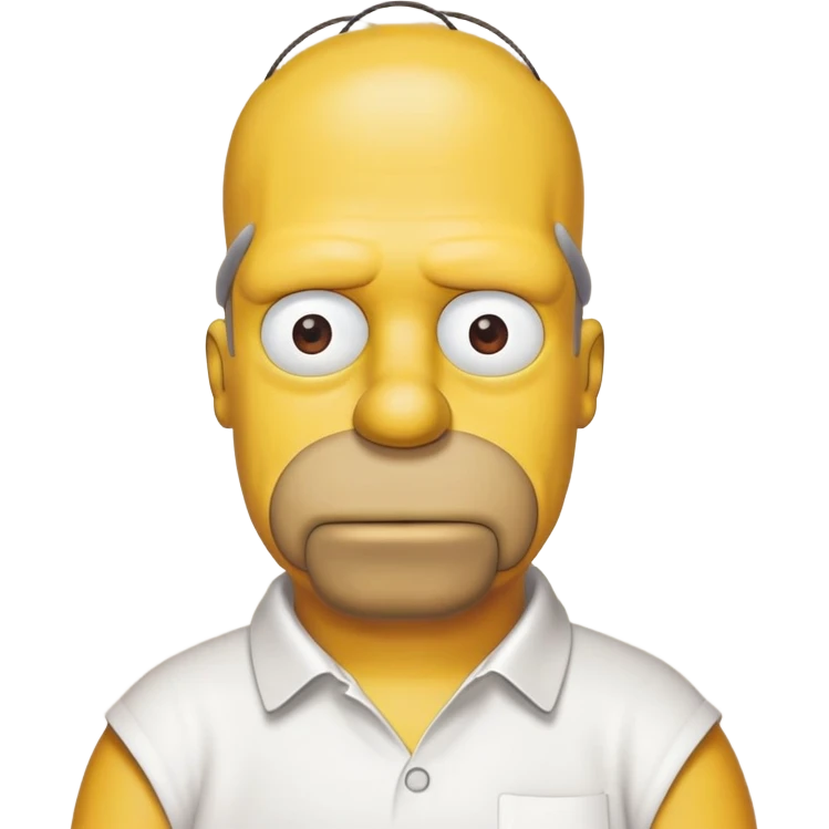 Homer simpson emoji