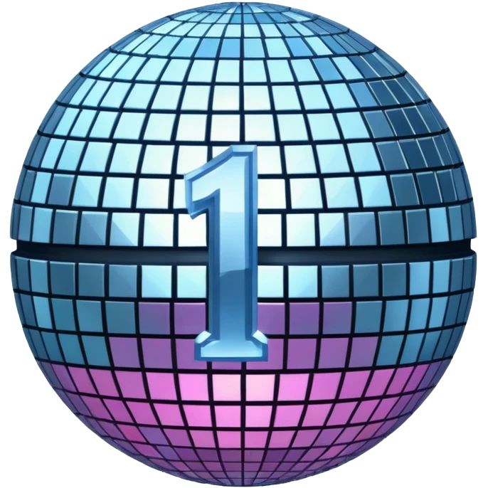 🪩 В виде цифры 1 emoji